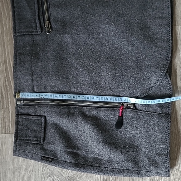 SKHOOP Wool Lined Winter Mini Skirt EUC Sz Small *Scandi Style* - Picture 9 of 12